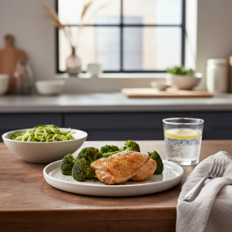Ilustração editorial: Low Carb Air Fryer Dinner: 3 Simple Steps to Success