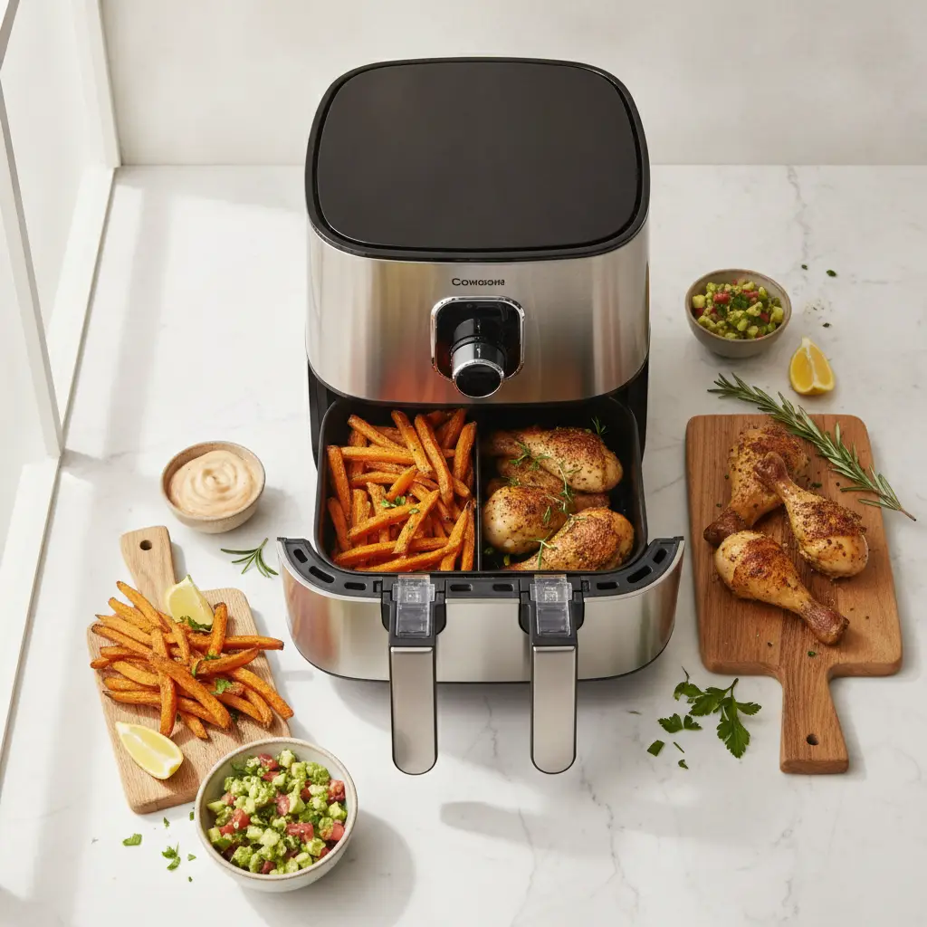 The Best Dual Basket Air Fryer: 5 Tips to Master Low-Carb Meals — result