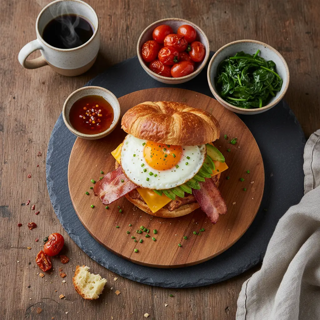 The Perfect Air Fryer Breakfast Sandwich in 12 Minutes — result