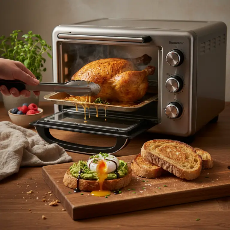 Ilustração editorial: 5 Best Air Fryer Oven Models for Small Kitchens