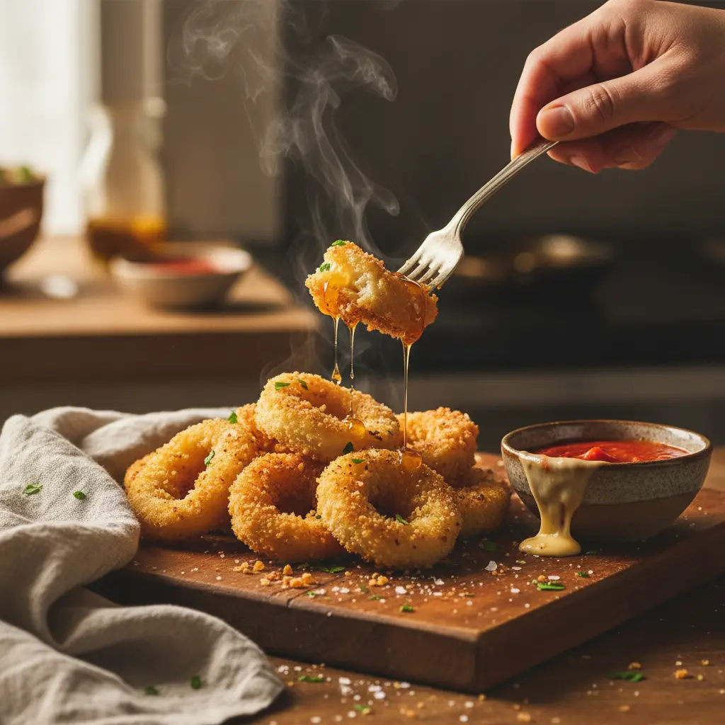 Air Fryer Frozen Calamari: 12-Minute Restaurant Quality Rings — detail