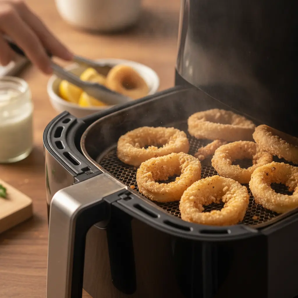 Air Fryer Frozen Calamari: 3 Secrets to Restaurant-Style Crispy — detail