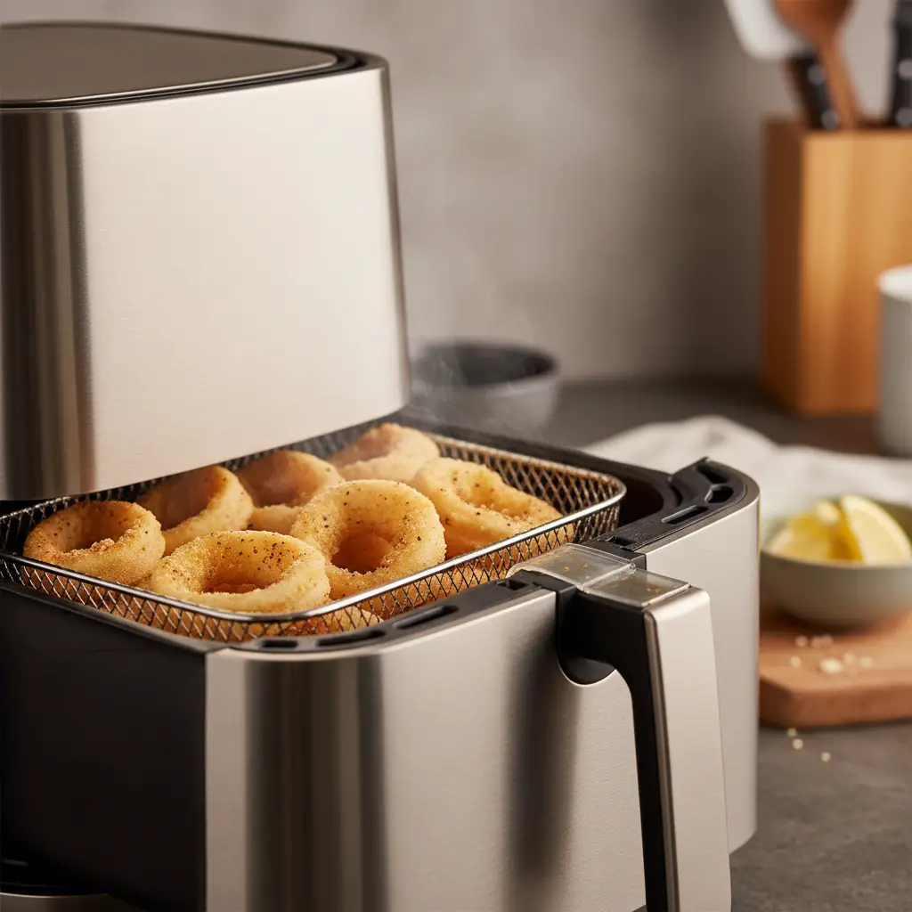 Air Fryer Frozen Calamari: The 12-Minute Golden Crisp Method — detail