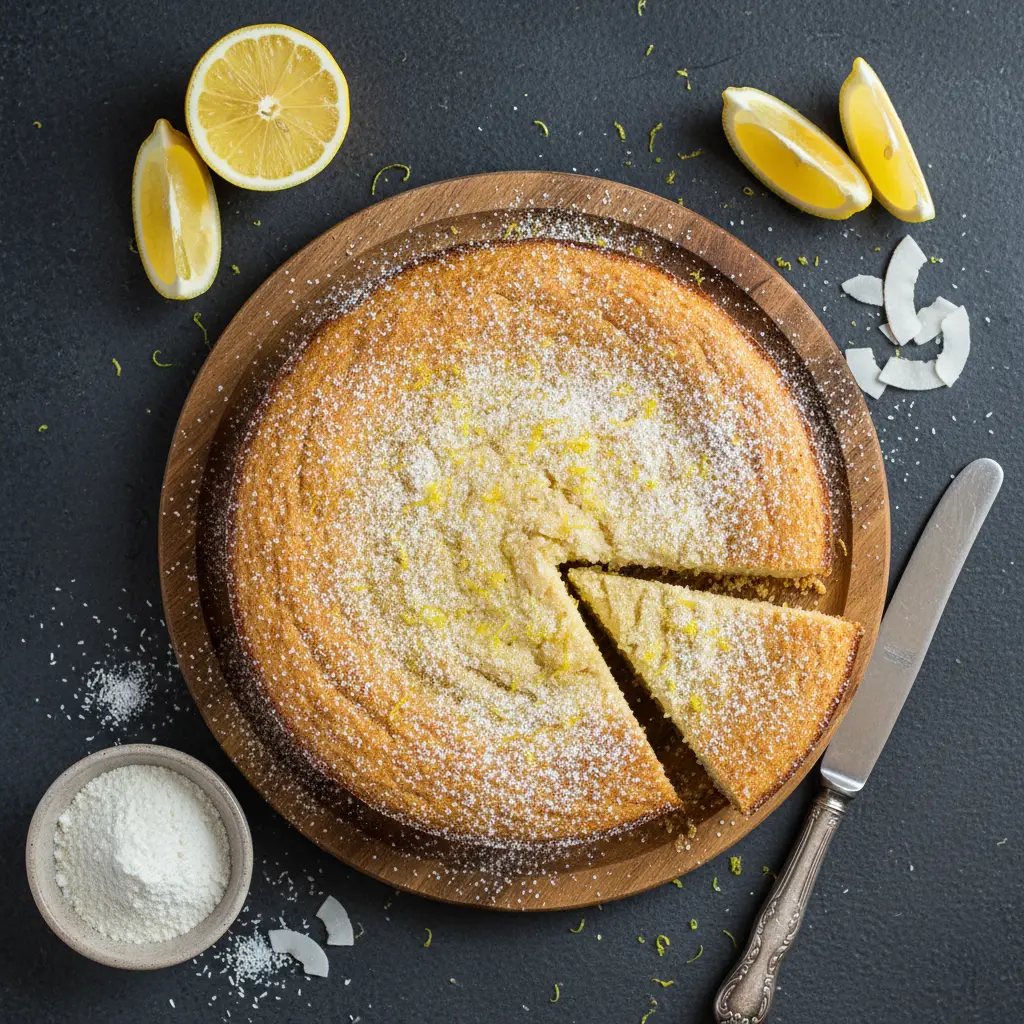 Air Fryer Keto Cake: 1 Perfectly Moist Lemon Recipe — result