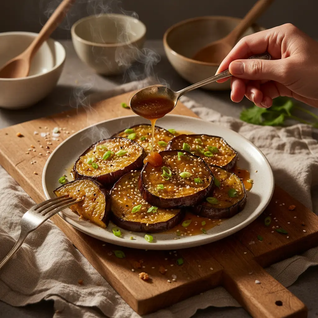Air Fryer Miso Eggplant: 12-Minute Low-Carb Perfection — result