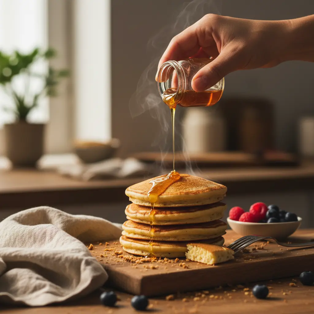 Air Fryer Protein Pancakes: 3-Step Low-Carb Breakfast — detail