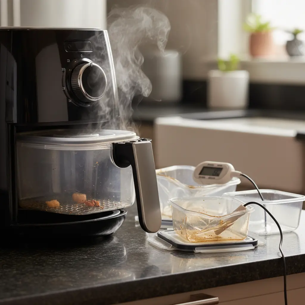 Air Fryer Safety Plastic: 3 Rules to Avoid Melting — detail