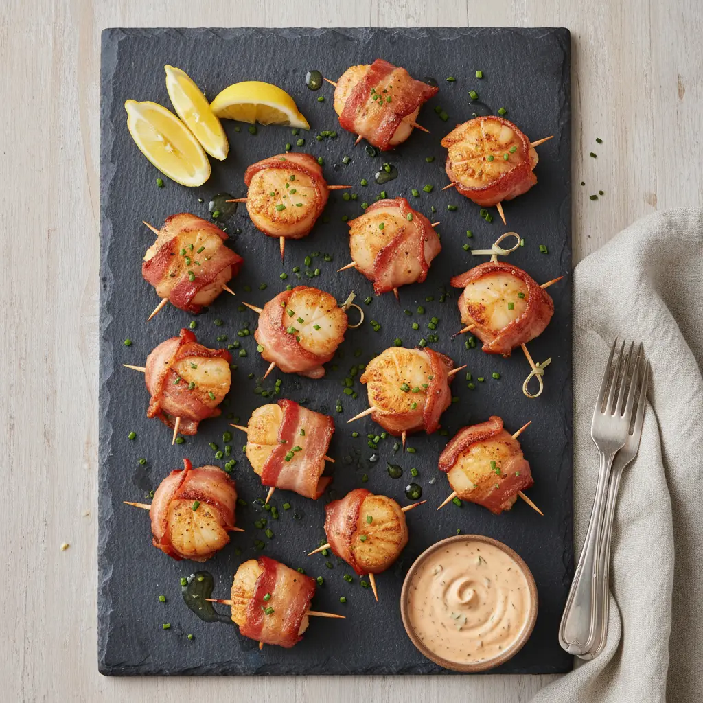 Air Fryer Scallops Appetizers: The 12-Minute Bacon Hack — result