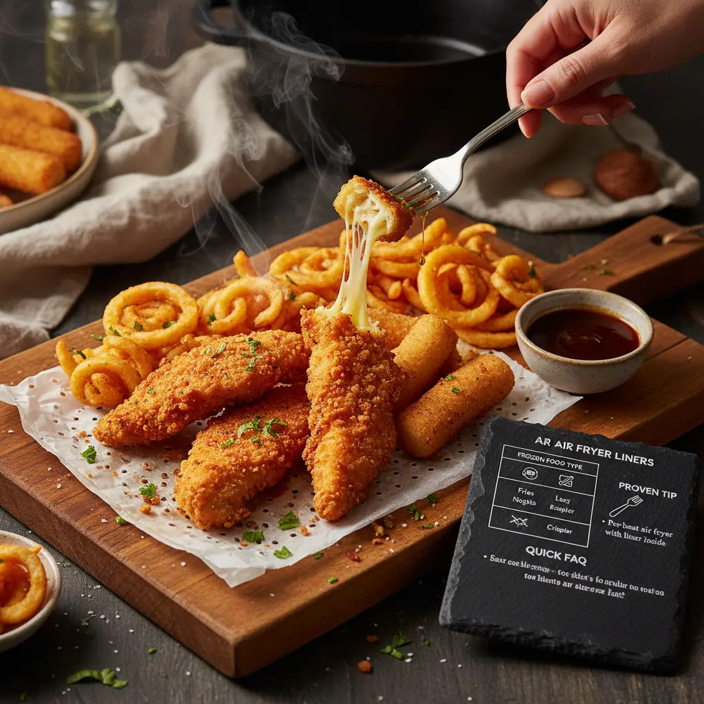 Are Air Fryer Liners Worth It for Frozen Food? 3 Expert Tips — result