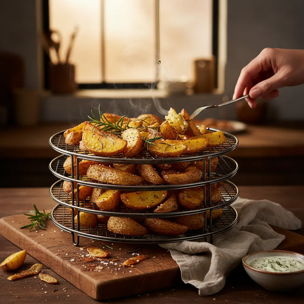 Best Air Fryer Rack for Potatoes: 3 Tools for Crispy Results — result