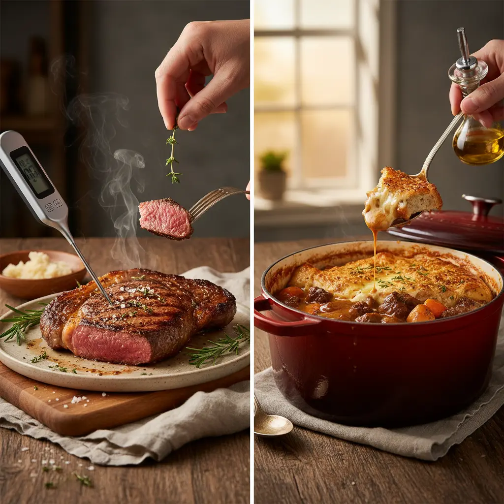 Digital Instant-Read Meat Thermometer vs Cast Iron Dutch Oven: 2 Essentials — result