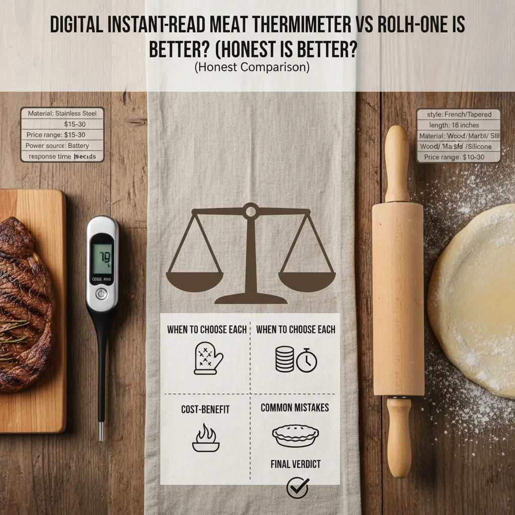 Digital Instant-Read Meat Thermometer vs Rolling Pin: 2 Tools You Need — result