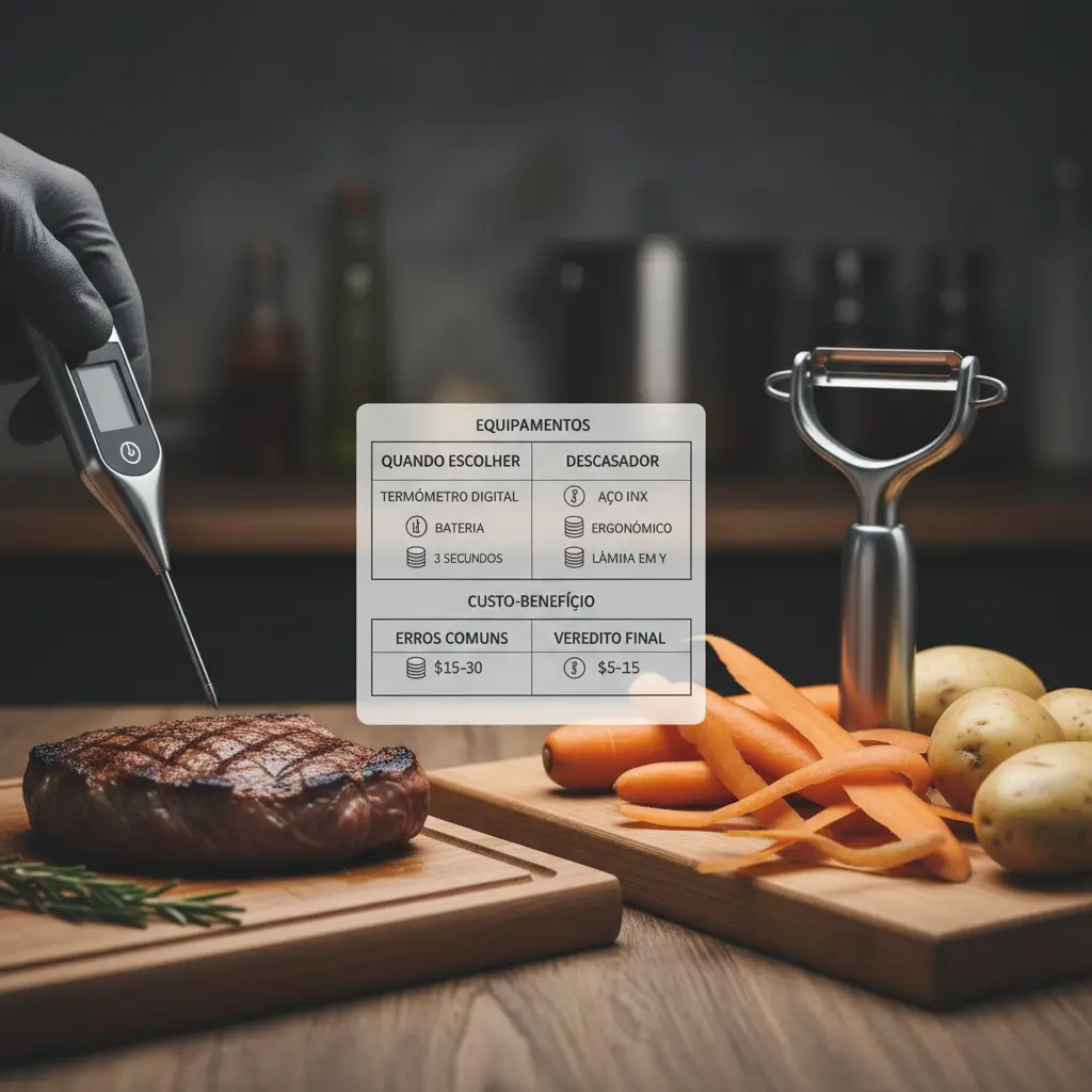 Digital Instant-Read Meat Thermometer vs Vegetable Peeler: 2 Must-Haves — detail