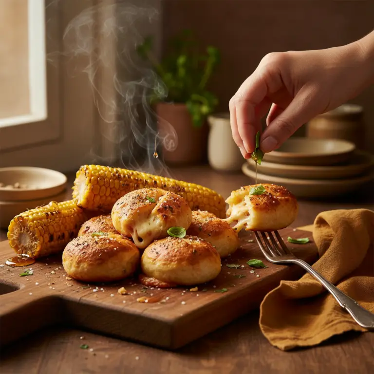 Air Fryer Corn and Pizza Rolls Dinner: 12-Minute Method