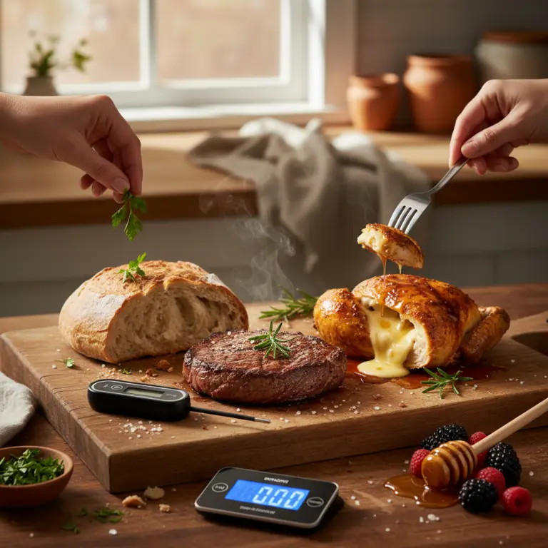 Digital Instant-Read Meat Thermometer vs Digital Kitchen Scale: 2 Must-Haves