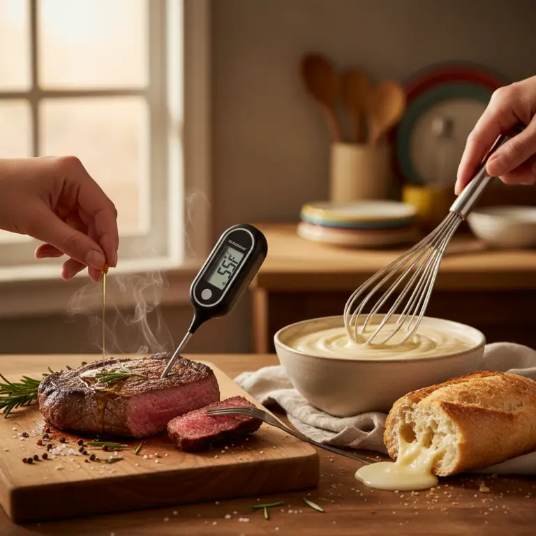 Digital Instant-Read Meat Thermometer vs Whisk Set: 2 Tools Compared