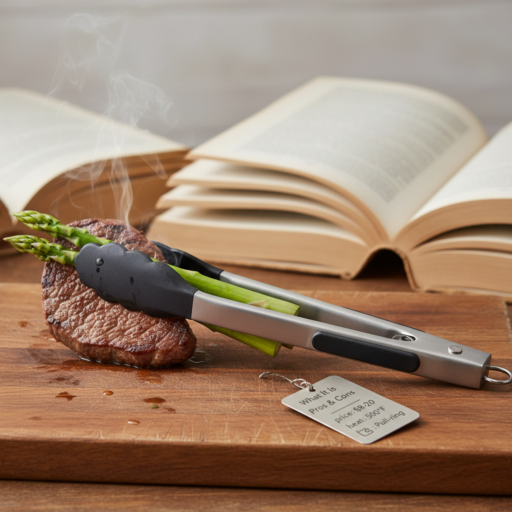 Kitchen Tongs Guide: 5 Reasons Why You Need Them for Air Frying — detail