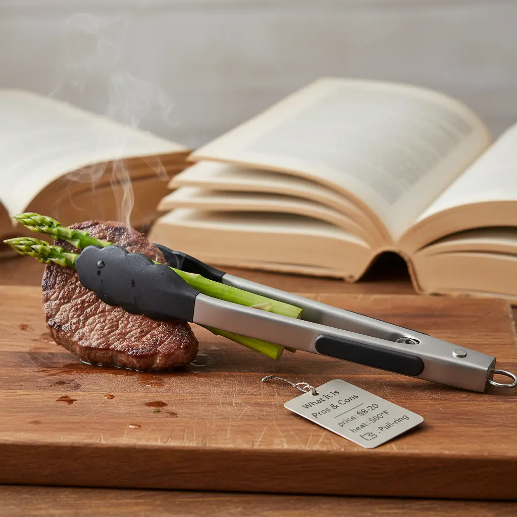 Kitchen Tongs Guide: 5 Reasons Why You Need Them for Air Frying — detail