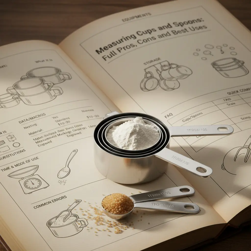 Measuring Cups and Spoons: 5 Essential Tips for Perfect Baking — detail
