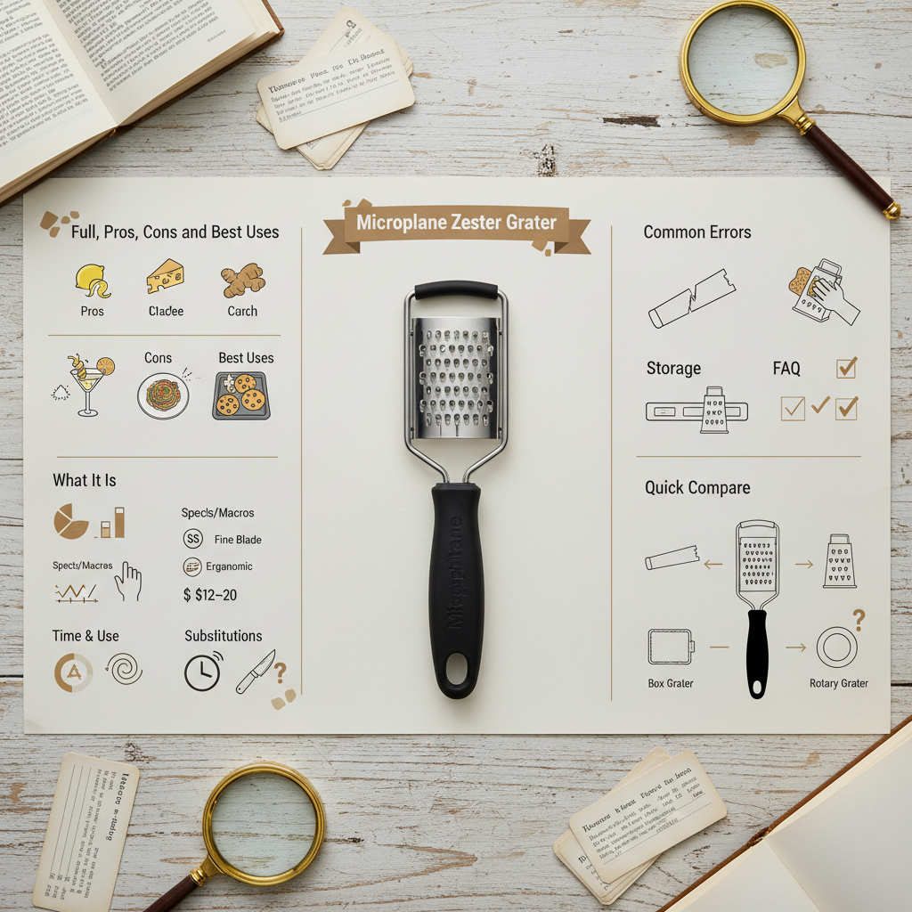 Microplane Zester Grater: 5 Reasons It Saves You 10 Minutes Daily — result