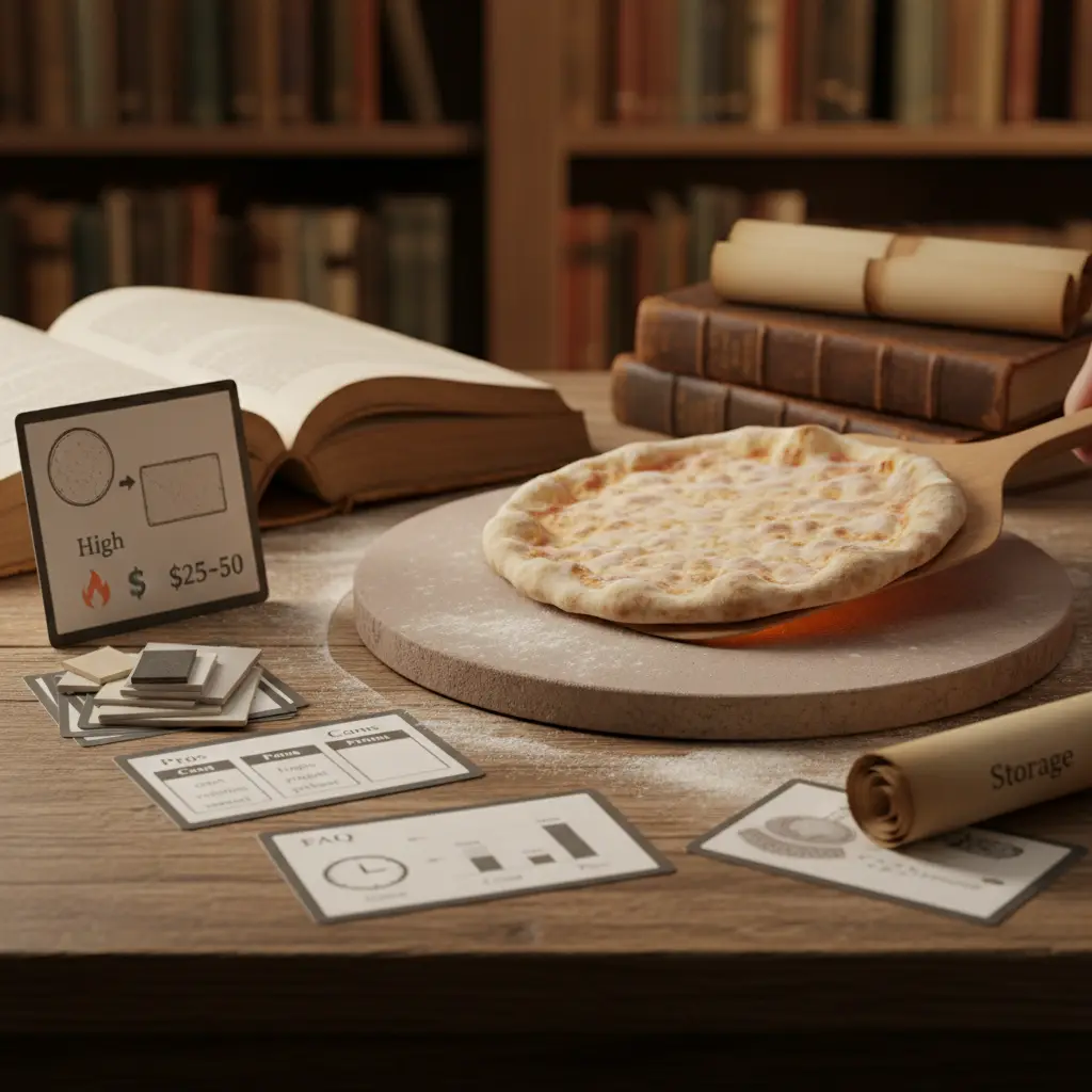 Pizza Stone: The 5-Step Guide to Restaurant-Quality Crusts — detail