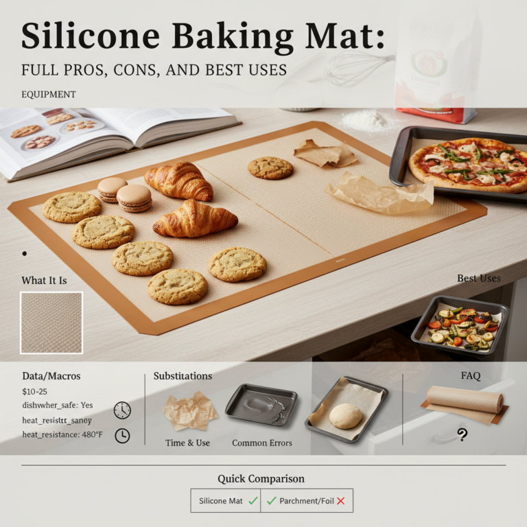Ilustração editorial: Silicone Baking Mat: 5 Reasons It Improves Your Air Fryer Game