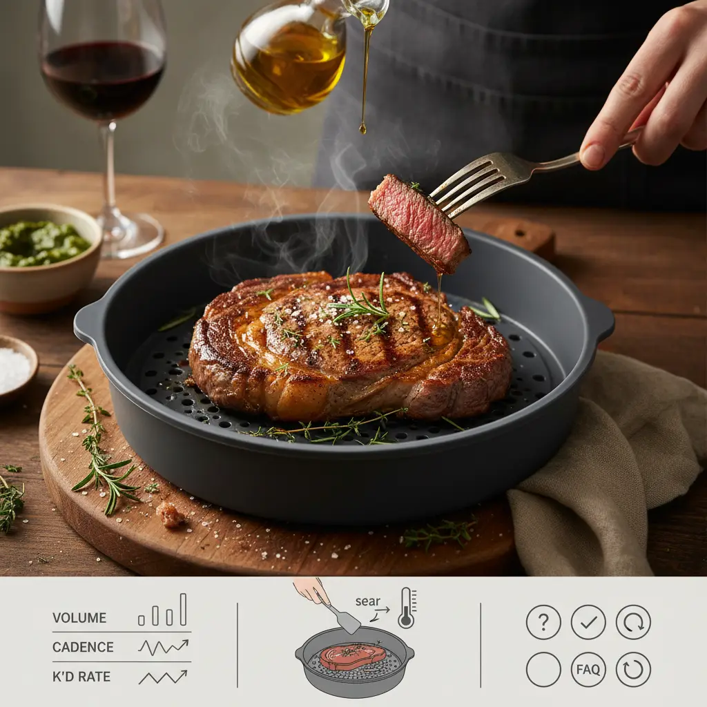 Silicone Basket for Air Fryer Steak: 5 Tips for Perfect Results — result