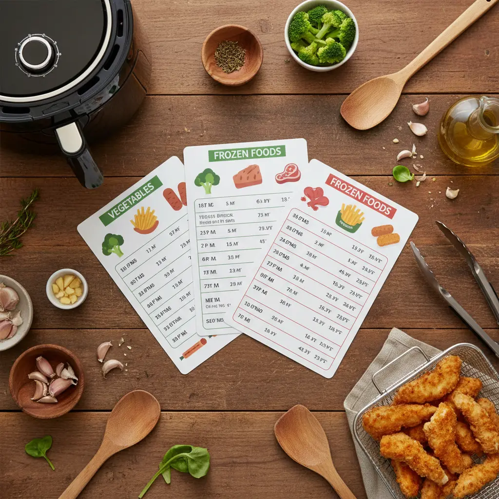The Best Air Fryer Magnetic Cheat Sheet: 5 Minutes to Perfect Meals — result