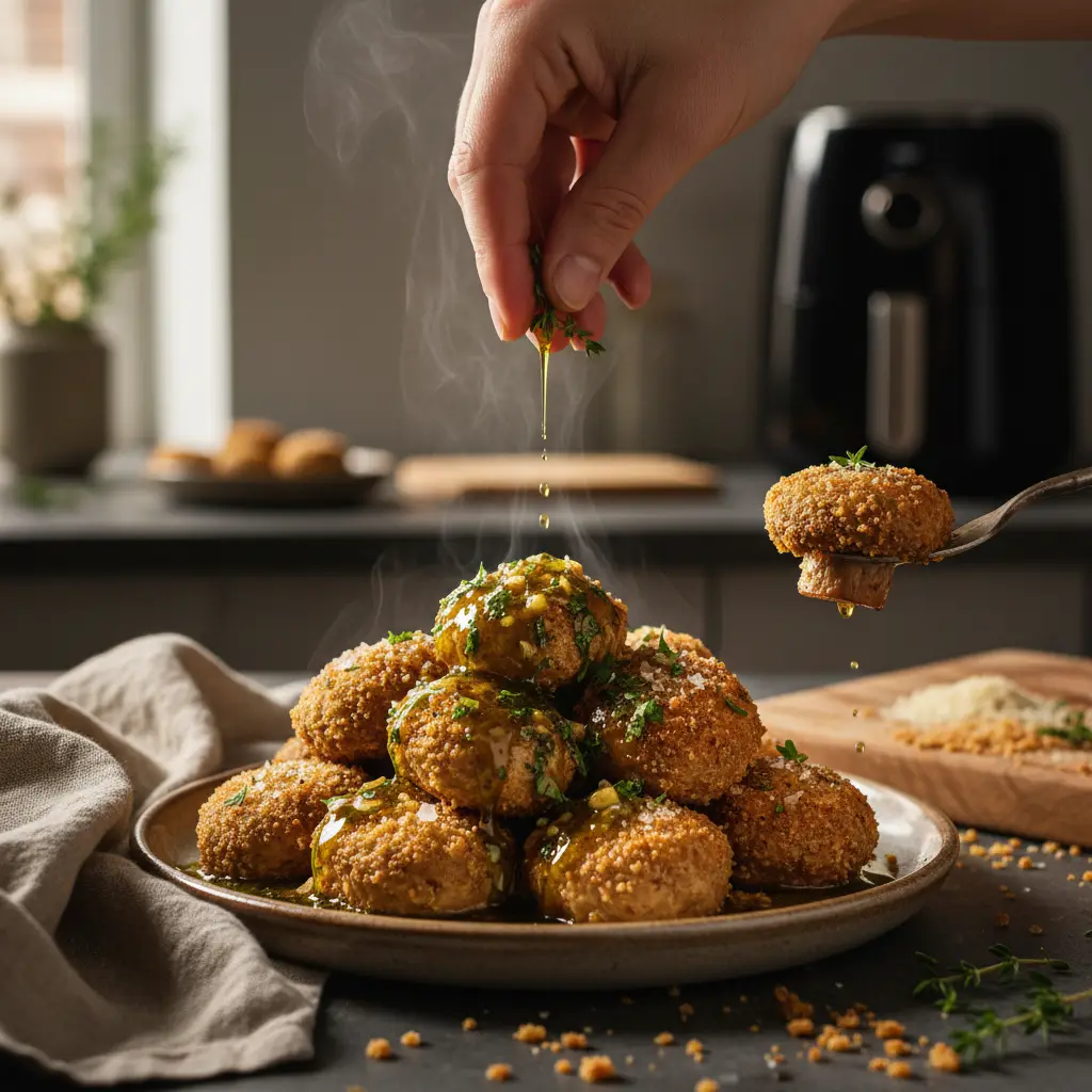 Typhur Air Fryer Mushrooms Review: Is It Worth the $299 Price? — detail