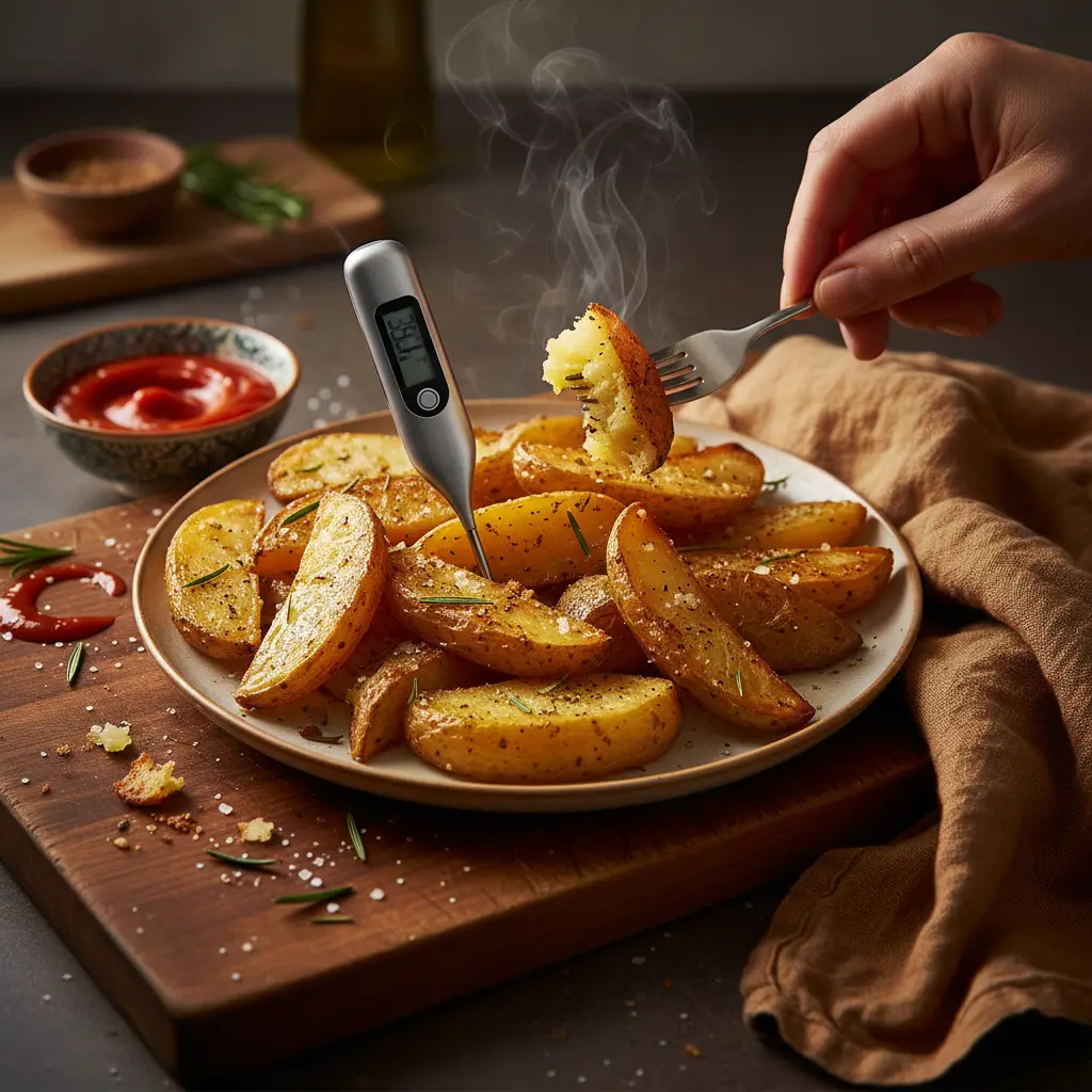 Use a Digital Thermometer for Air Fryer Potatoes: 3 Tips for Success — result