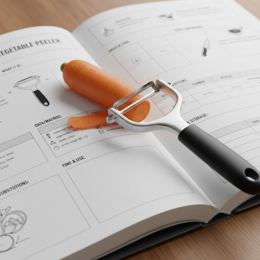 Vegetable Peeler Guide: 5 Reasons to Upgrade Your Kitchen Tool — detail
