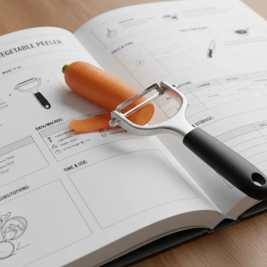 Vegetable Peeler Guide: 5 Reasons to Upgrade Your Kitchen Tool — detail