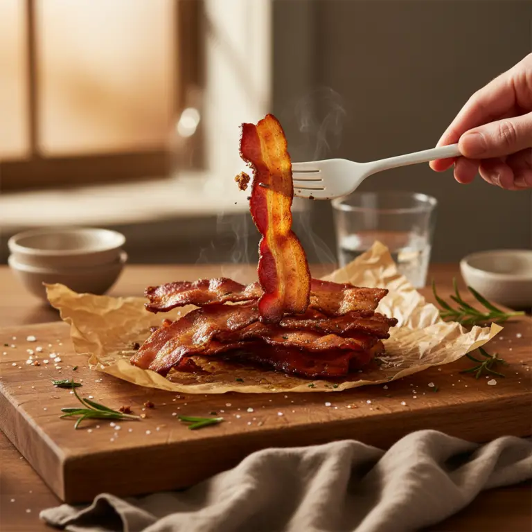 Air Fryer Bacon with Parchment Liners: 12-Minute Crispy Guide